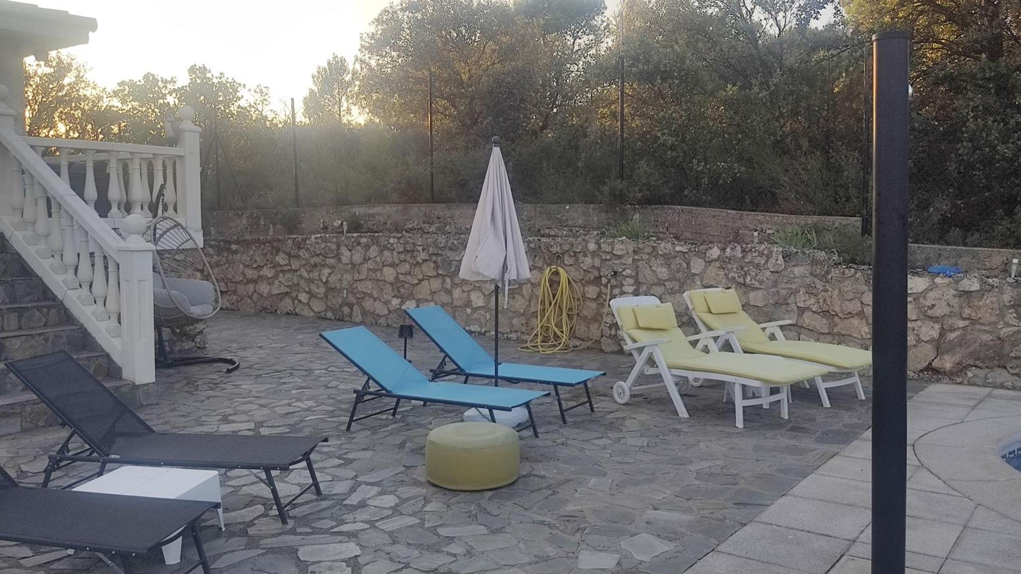 Increible Casa Rural En La Sierra De Altomira Albalate De Zorita Exterior foto